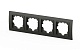 рамка четырехместная elbi zena 500-011100-228