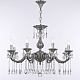 подвесная люстра bohemia ivele crystal al78101/8/250 a cg