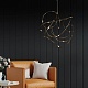 подвесной светильник delight collection 10154p/d800 gold