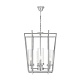 подвесная люстра lumina deco afres ldp 1246-4 chr