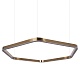 подвесной светодиодный светильник loft it titanium 10243xl gold