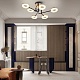 потолочная люстра arte milano ferrara 272999/6 bk/gd