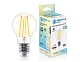 филаментная светодиодная лампа ambrella light bulbing e27 20w 4000k 602014