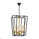 подвесная люстра lumina deco afres ldp 1246-4 bk+md