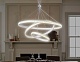 подвесной светодиодный светильник ambrella light acrylica fa6157