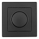 диммер с рамкой arte milano set06-1-48-1 black