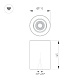 накладной светильник arlight sp-focus-r110-18w warm3000 054851