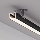 профиль arlight sl-slim-h13m-2000 black (by) (алюминий) 061375