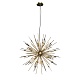 люстра delight collection boivin md2094-12a gold/clear crystal