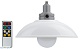 настенный светильник эра nled-488-1w-ms-w б0051478