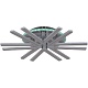 потолочная люстра reluce 09824-3.3-06c cr (rgb)