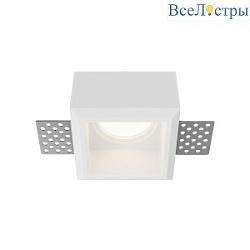 Встраиваемый светильник Maytoni Technical Gyps Modern DL131-GU10-01-W