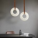 подвесной светильник delight collection 6468/d300 brown/white