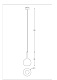 подвесной светильник arte lamp gala a2720sp-1sg