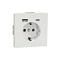 розетка usb schneider electric mtn2367-6035