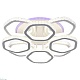 потолочная светодиодная люстра escada centauri 10263/8led bl
