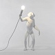 настольная лампа monkey lamp outdoor standing seletti