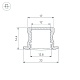 алюминиевый профиль arlight line-2315-f-2000 anod 044268