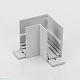 коннектор угловой lumker sy-link-cnlv-s1-wh 013605