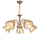 подвесная люстра escada freesia 658/5pl gold