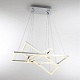 подвесная люстра led4u l11001-3 cr
