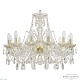 подвесная люстра bohemia ivele crystal 105/12/240 g