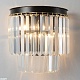настенный светильник crystal lux maxime ap2 black