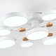 потолочная люстра led4u l3201-780 wt