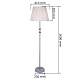 торшер reluce 02063-0.6-01 wh-cr