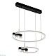 подвесная люстра led4u l7700-500-300