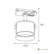 трековый однофазный светильник wolta oro wtl-gx53/07g