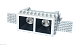 встраиваемый светильник designled dl-6w-36dw-ww 027650