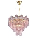 подвесная люстра delight collection owd2093-d75 gold/pink