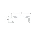экран arlight wardrobe-1930-2000 opal 053568