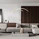 подвесной светильник escada skyline 10212/s led gold