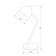 настольная лампа tk lighting 5193 soho white