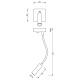 бра deko-light brahe i 341237