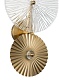 бра indigo miele 12021/b/1w brass v000023
