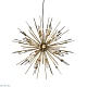 люстра delight collection boivin md2094-12a gold/clear crystal