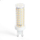 лампа светодиодная feron g9 15w 2700k прозрачная lb-437 38212