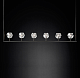 подвесная люстра imperium loft rh boule de cristal 84807-22