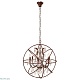 подвесная люстра loft it foucaults orb crystal loft1897/6