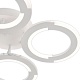 потолочный светильник escada 10275/4 led 57w white