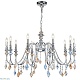 подвесная люстра lucia tucci maya 4450.10 chrome