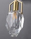 настенный светильник delight collection wall lamp 8960-1w brass/clear