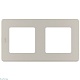 рамка двухместная legrand inspiria 673948