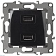 розетка usb эра 12-4110-06 б0027496