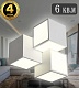 настенный светодиодный светильник natali kovaltseva loft led lamps 81199 white