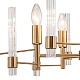 подвесная люстра indigo favara 11040/5p brass v000460