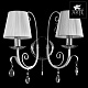 бра arte lamp romana snow a1743ap-2wh